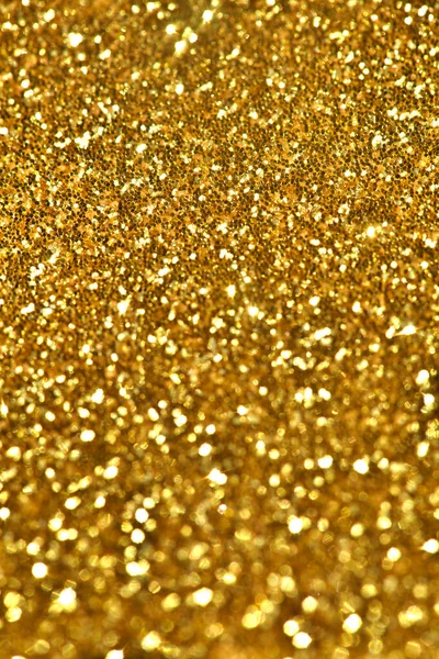 Fundo Glitter Dourado Para Férias Ouro Brilhante Amarelo Brilho Fundo — Fotografia de Stock