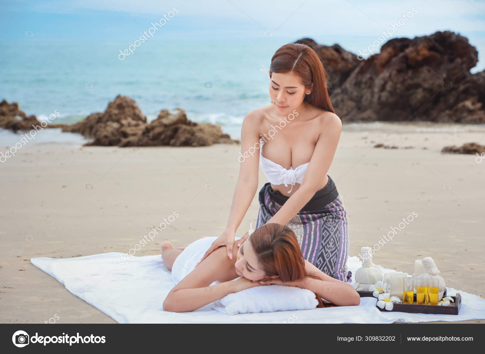 sexy beautiful teen massage