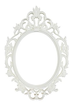 Beyaz arka plan üzerinde izole vintage fotoğraf çerçevesi