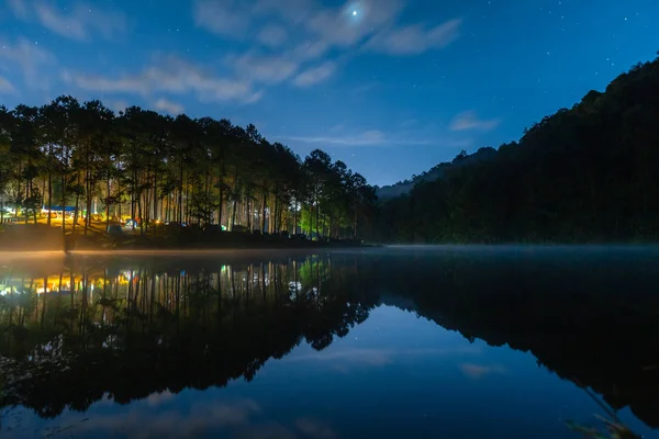 Paisaje Natural Pang Oung Mae Hong Son Provincia Tailandia — Foto de Stock