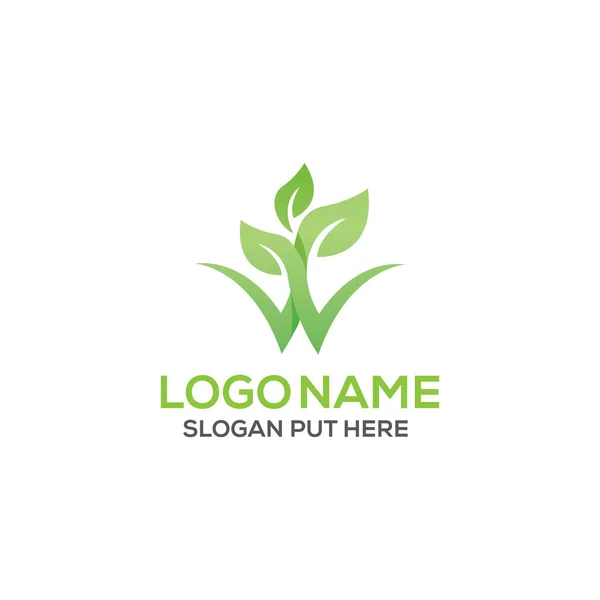 Briefsjabloon Logo Ontwerp — Stockvector