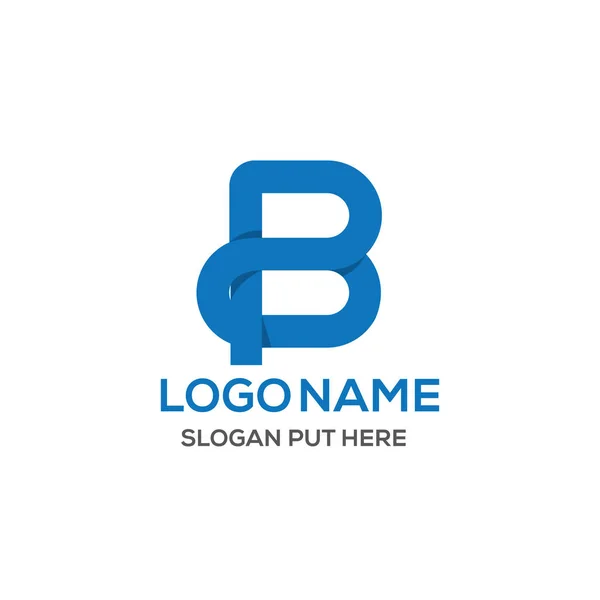 Modern Letter Logo Ontwerp Sjabloon — Stockvector