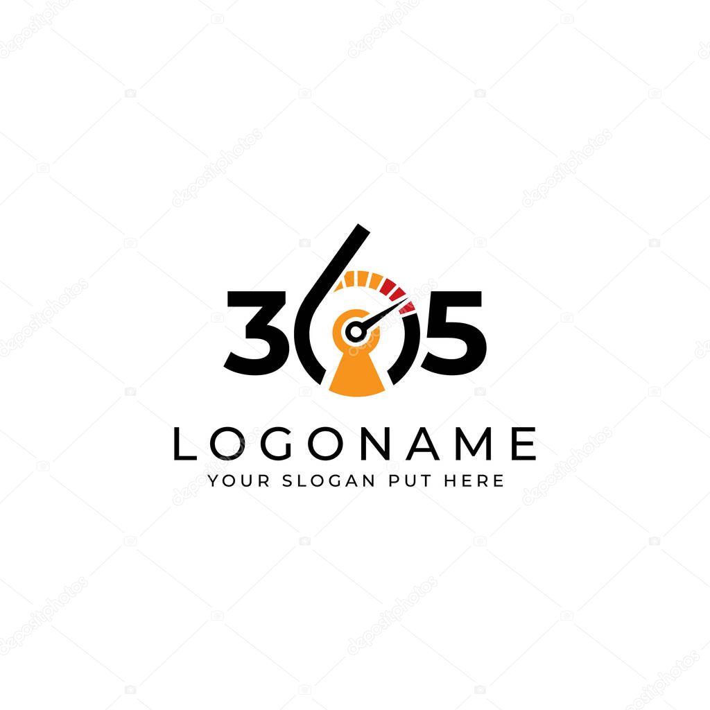 Security 365 logo/identity design template