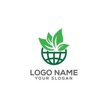 Tüm Amaçların Kullanımı için Dünya Eko Logosu / Kimlik Tasarımı