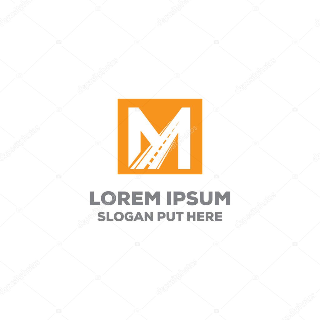 M Letter logo/identity design template