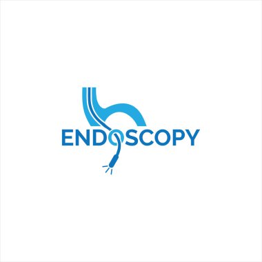 Yaratıcı & Modern Endoskopi Letter logo tasarım şablonu kullanıma hazır sağlık şirketi / iş amaçlı