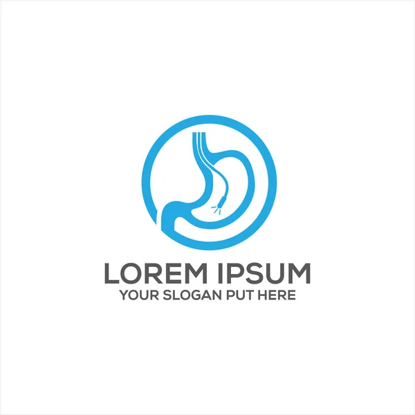 Creative Modern Endoscopy Letter Logo Design Template Healthcare Company Business — Stock Vector
