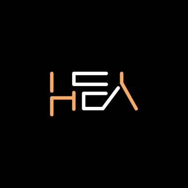 Hey tipografi logosu tasarım şablonu şirket, iş ya da endüstri amaçları için kullanıma hazır