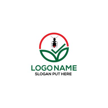 Şirket, iş ya da endüstri için kullanıma hazır yaratıcı & Modern Haşere Kontrol logosu tasarımı şablonu