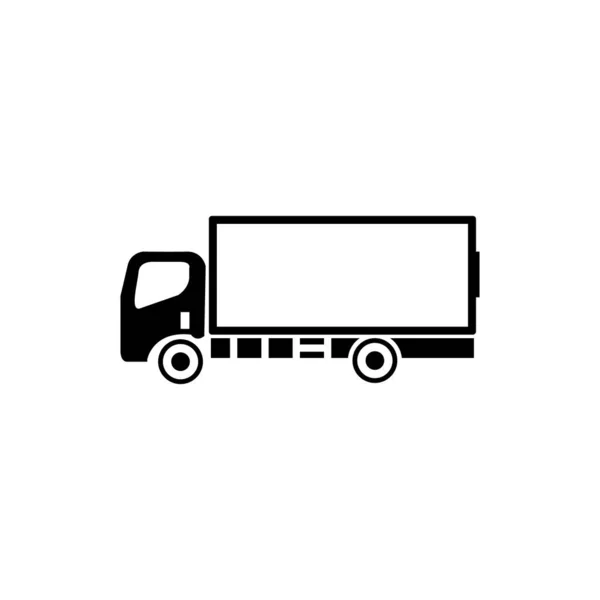 Creative Modern Truck Vehicle Icon Vector Design Template Company Business — Stock Vector