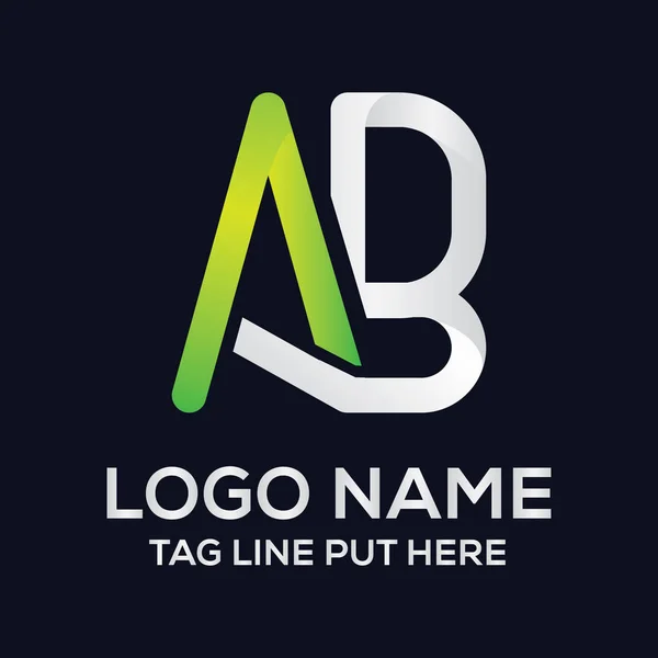 Creative Modern Letter Logo Design Template Company Business Industry Purpose — стоковый вектор