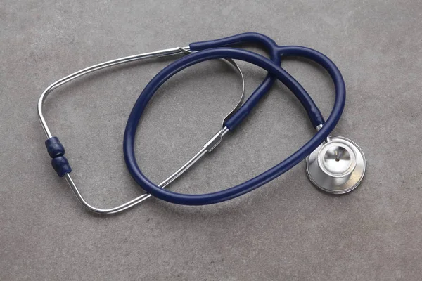 Medical stethoscope on desk. Medical stethoscope — Stock Photo, Image