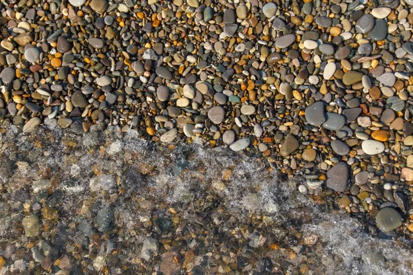 Abstrakter Hintergrund mit Steinen. Kieselsteine, Küste. abstrakter Hintergrund mit Steinen. — Stockfoto