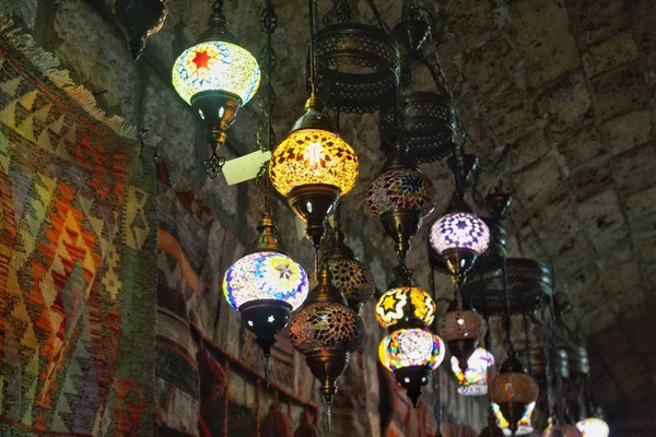 Oriental lamp store in Sarajevo — Stock Photo, Image