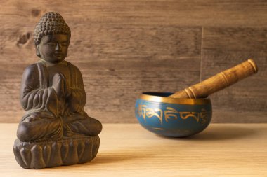 buda ve Tibet kase