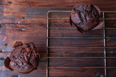 taze yapılmış ev yapımı cupcakes