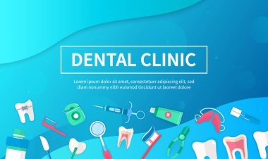 Metinli Diş Kliniği poster tasarımı