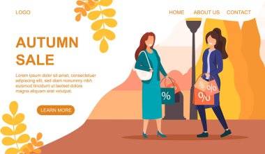 Sonbahar Satışı konsepti