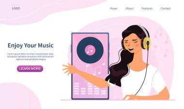 Müzik web sayfanızın şablonunun tadını çıkarın
