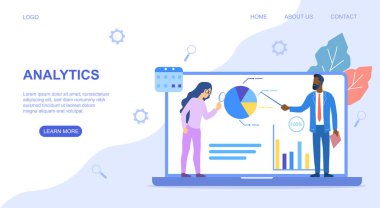 Analizler, iş adamlarıyla birlikte sayfa şablonu oluşturdu