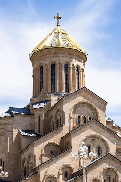 Sameba cathedral in Tbilisi, Georgia Stock Photo