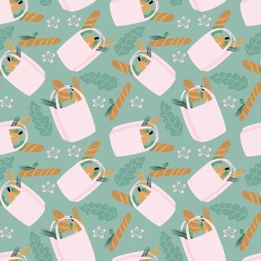 Sıfır atık Dikişsiz desen