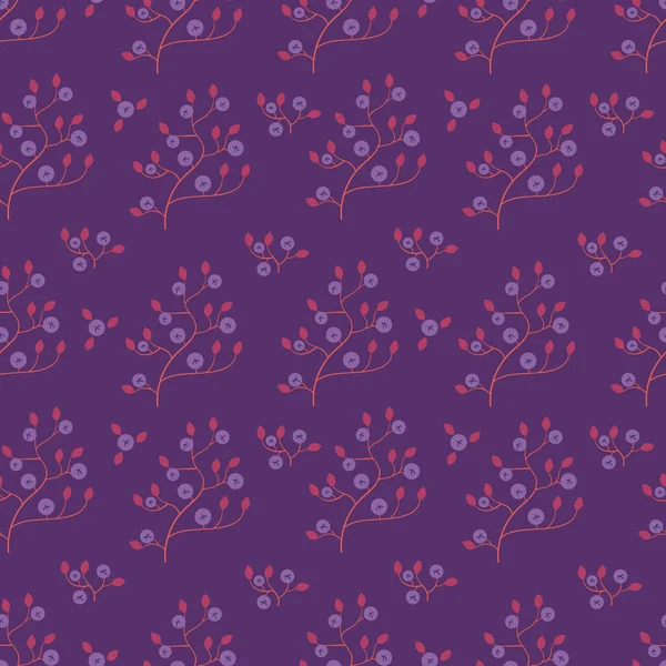 Bluberry motif sans couture — Image vectorielle