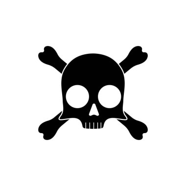 Kafatası ve çapraz kemik simgesi izole edildi