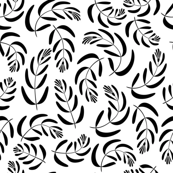 Patrón sin costura floral abstracto — Archivo Imágenes Vectoriales