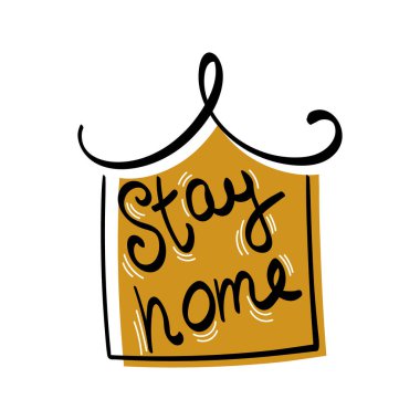 Evde el çizimi sembolü olarak kal