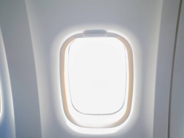 açık uçak uçakları uçak penceresi, ulaşım ve araç konsepti