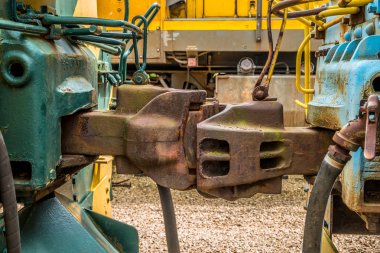 Trenler tren bahçesinde biraraya geldi