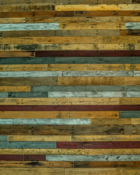 Palet pared de madera fondo rústico — Foto de Stock