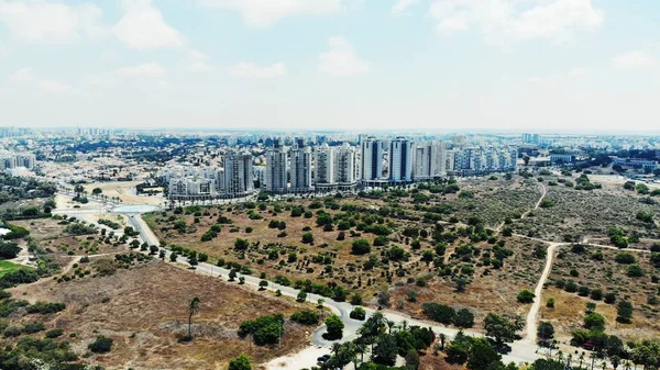 Панорамный Вид Город Ашкелон — стоковое фото