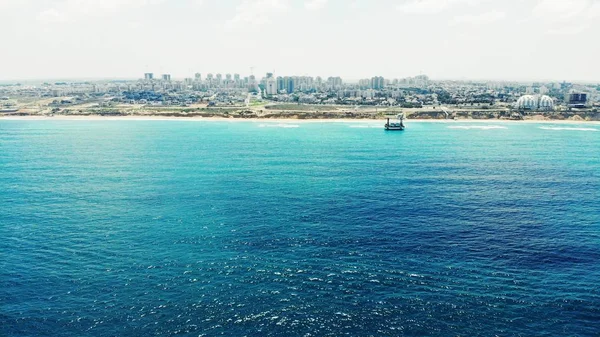 Панорамный Вид Город Ашкелон — стоковое фото