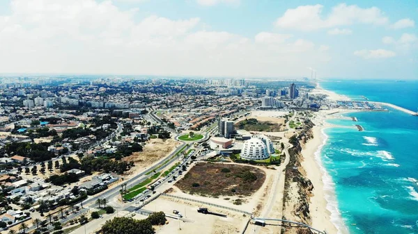 Panoramisch Uitzicht Ashqelon City — Stockfoto