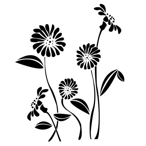 Bloemen achtergrond — Stockvector