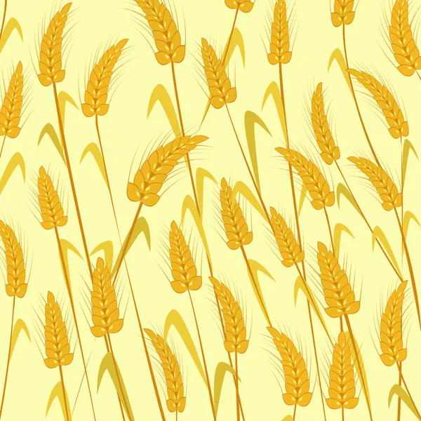 Спелая пшеница — стоковый вектор