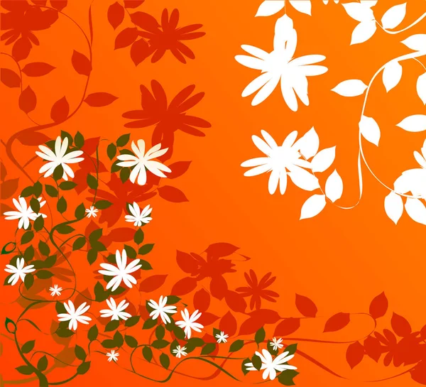 Квітковими шпалерами — стоковий вектор