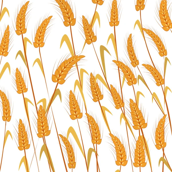 Пшеничный фон — стоковый вектор
