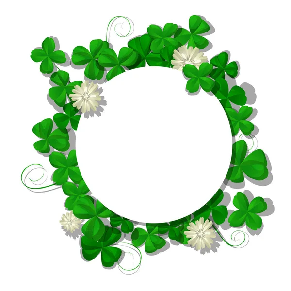 Saint Patricks Day frame — Stock Vector