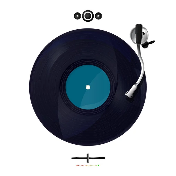 Giradiscos vectoriales — Archivo Imágenes Vectoriales