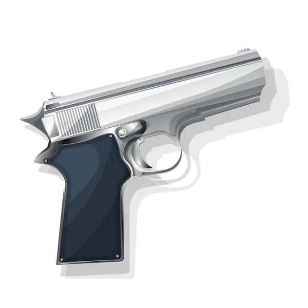 Grå pistol — Stock vektor