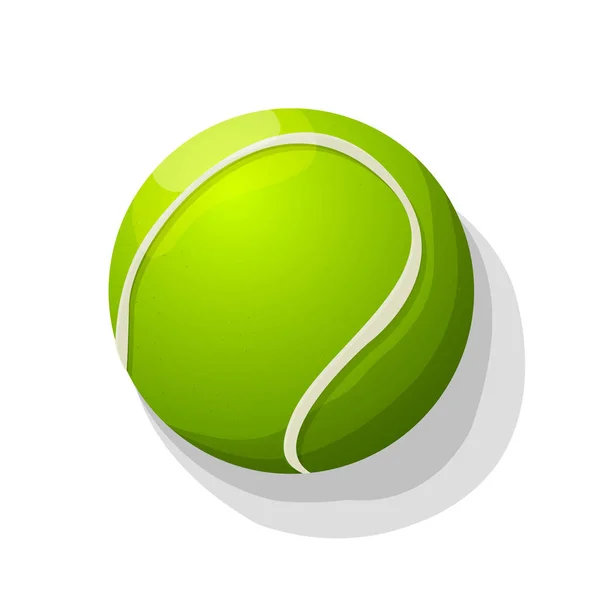 Vektör tenis topu — Stok Vektör