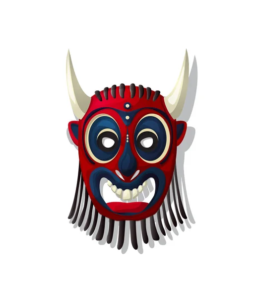 Векторная племенная маска — стоковый вектор