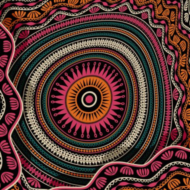 Soyut dekoratif arka plan 5