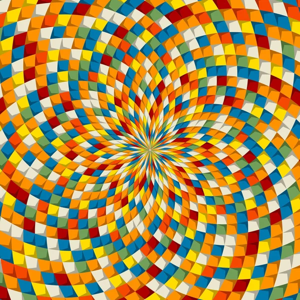 Renkli mozaik vektör — Stok Vektör