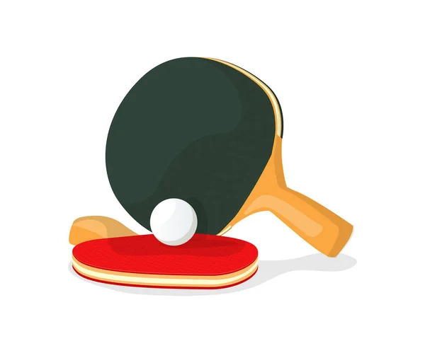 Palettes de ping-pong — Image vectorielle