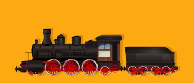 Vintage buharlı lokomotif