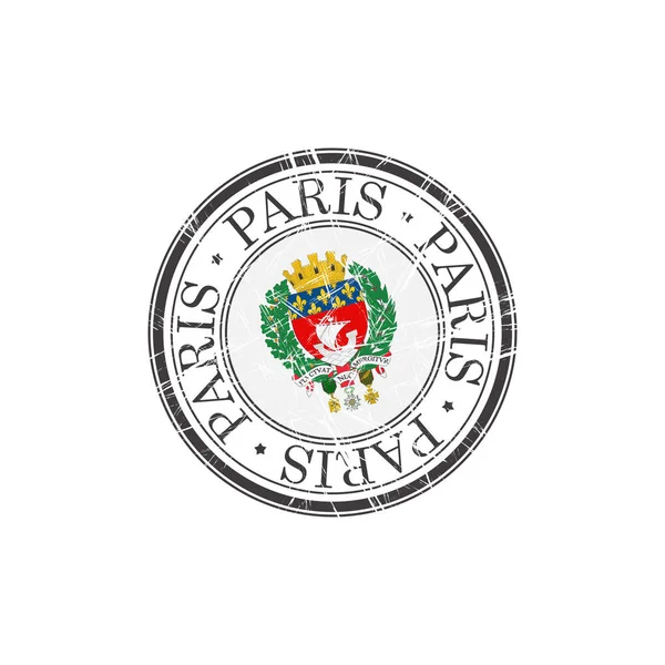 Sello de París — Vector de stock